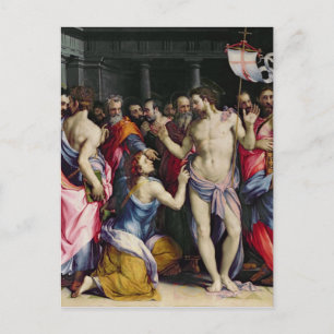 The Incredulity of St. Thomas, c.1547 Postcard