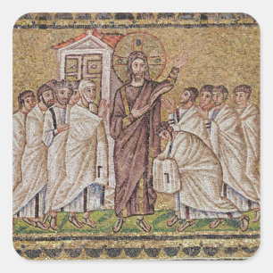 The Incredulity of St. Thomas Square Sticker