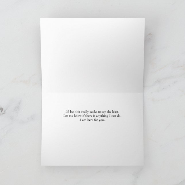 The Independant Card (Inside)