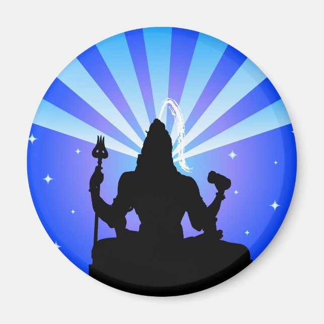 The Indian God Shiva - Magnet (Front)