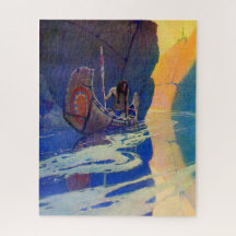 The Indian In His Solitude NC Wyeth 1907