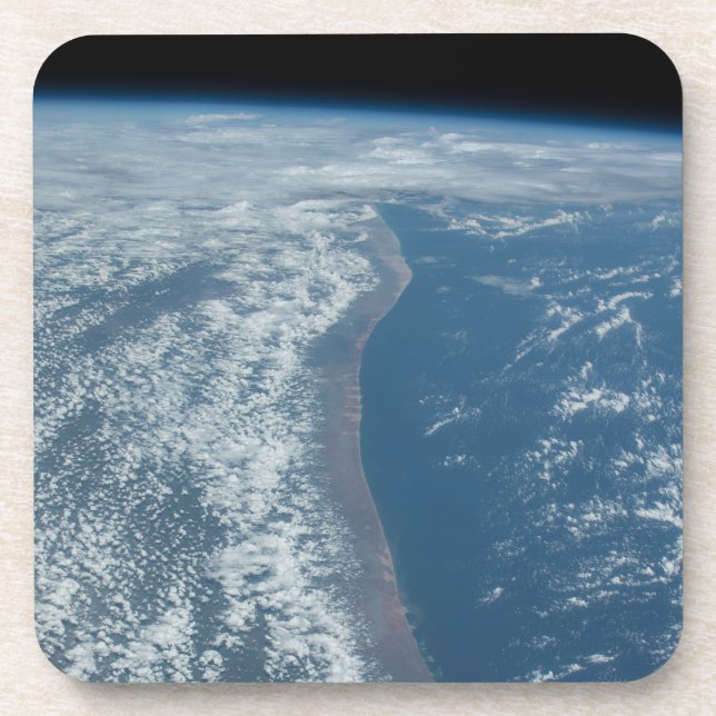 The Indian Ocean Coastline Of Kenya And Somalia. Coaster (Front)