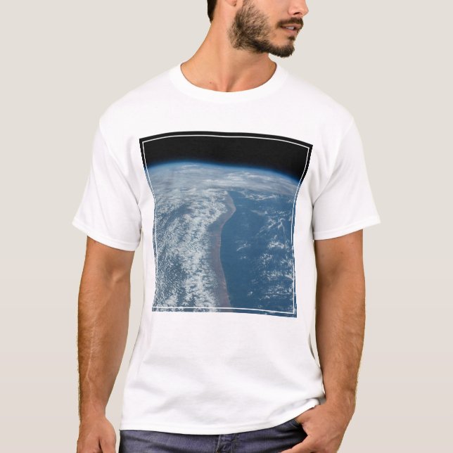 The Indian Ocean Coastline Of Kenya And Somalia. T-Shirt (Front)