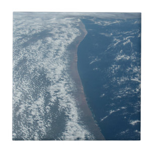 The Indian Ocean Coastline Of Kenya And Somalia. Tile