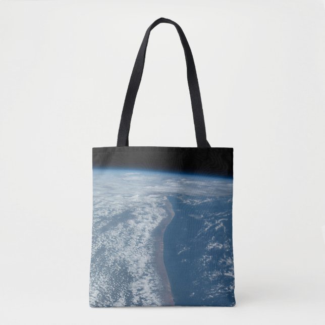 The Indian Ocean Coastline Of Kenya And Somalia. Tote Bag (Front)