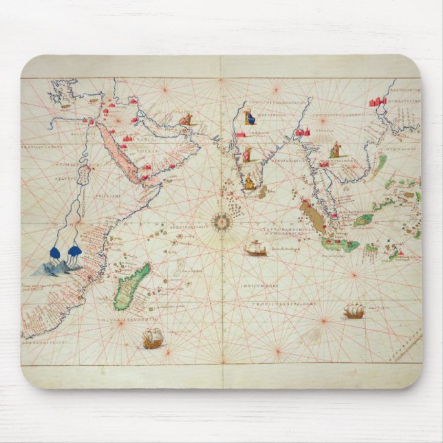 The Indian Ocean Mouse Mat (Front)
