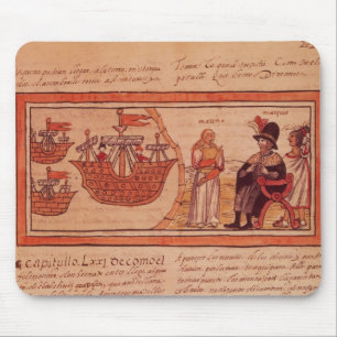 The Indian princess Malinche or Dona Marina Mouse Mat