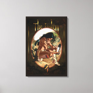The Indian - Printed Canvas Print