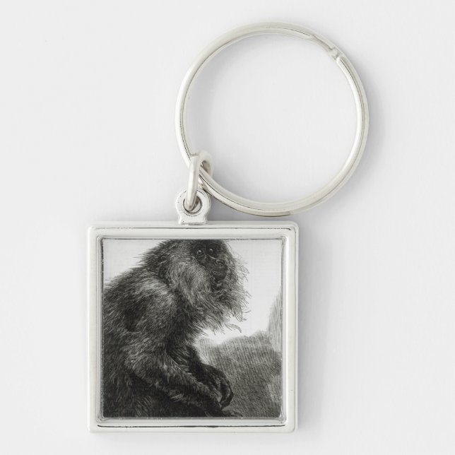 The Indian Waderoo Monkey Key Ring (Front)