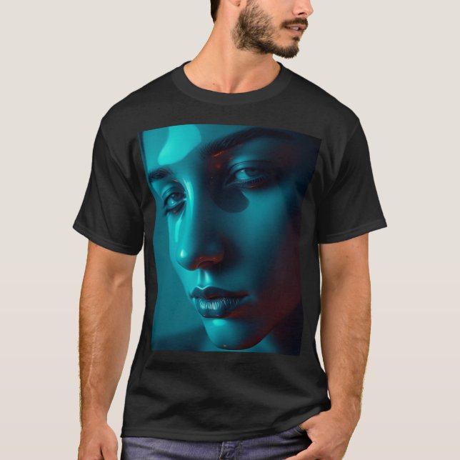 The indifferent Gaze of a Woman T-Shirt (Front)