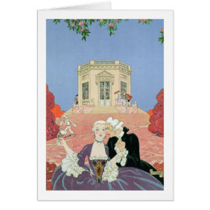 The Indolents, illustration for 'Fetes Galantes'