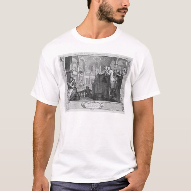 The Industrious 'Prentice Performing T-Shirt (Front)