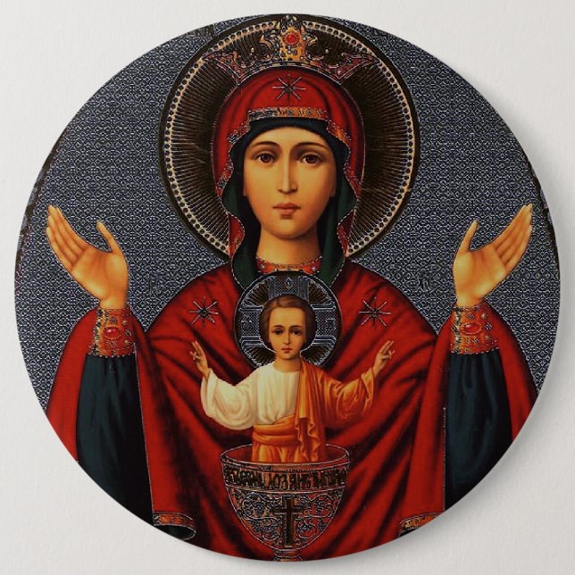 The Inexhaustible Cup 6 Cm Round Badge (Front)