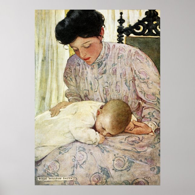 The Infant by Jessie Willcox Smith Poster (Front)