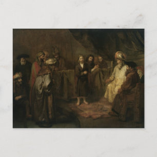 The Infant Christ in the Temple Postcard