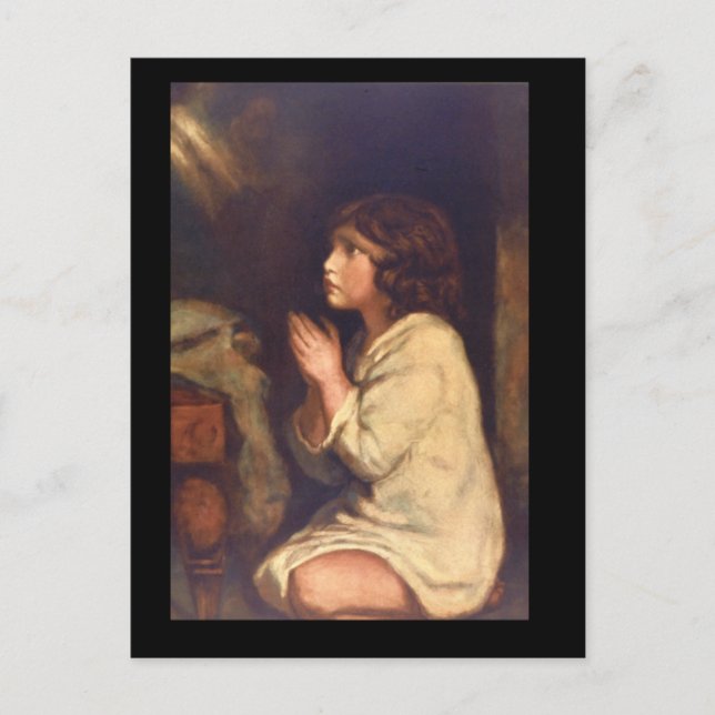 The Infant Samuel at Prayer_Portraits Postcard (Front)