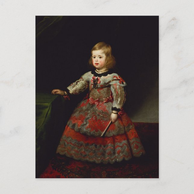 The Infanta Maria Margarita  of Austria Postcard (Front)