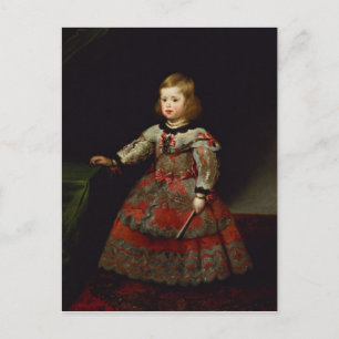 The Infanta Maria Margarita  of Austria Postcard