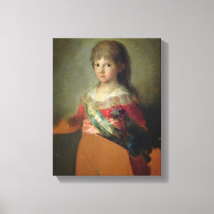 The Infante Don Francisco de Paula Antonio, 1800 ( Canvas Print