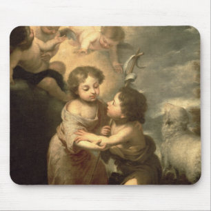 The Infants Christ and John the Baptist Mouse Mat