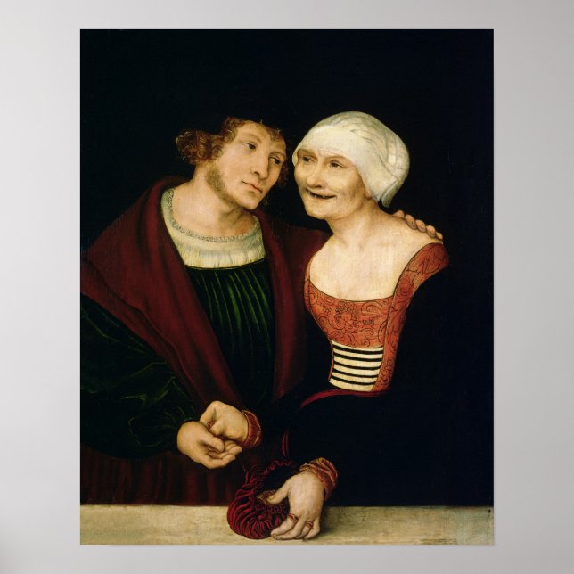 The Infatuated Old Woman Poster (Front)