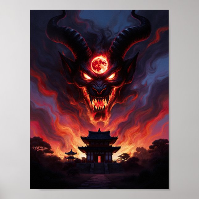 The Infernal Eclipse Poster (Front)