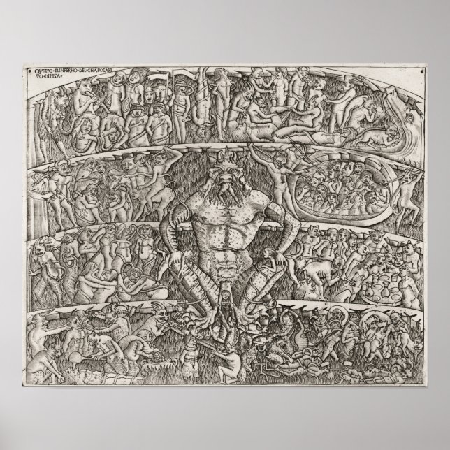 The Inferno according to Dante Poster (Front)