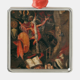 The Inferno Metal Tree Decoration