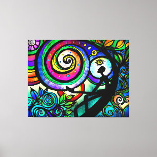 The Infinite Mind Stretched Canvas Print