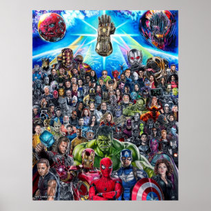 The Infinity Saga Poster