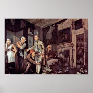 The Inheritance " By Hogarth William Poster
