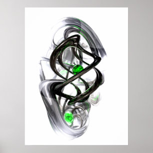 The Inkwell Abstract Poster