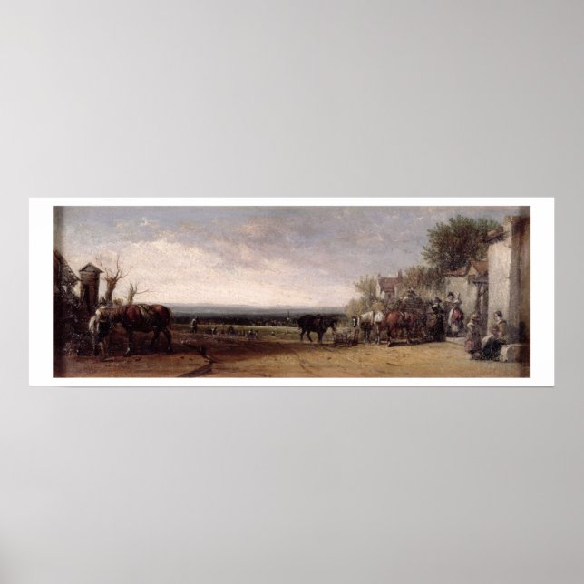 The Inn Door near Gravesend Poster (Front)