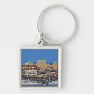 The inner harbour at Victoria British Columbia Key Ring