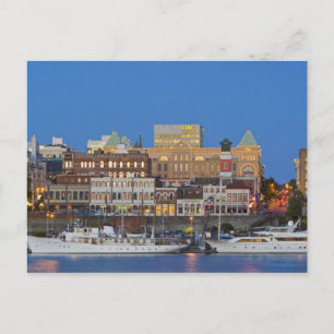 The inner harbour at Victoria British Columbia Postcard