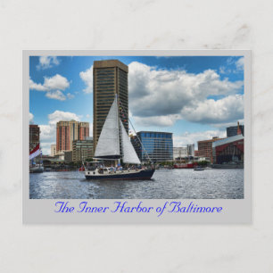 The Inner Harbour of Baltimore Postcard
