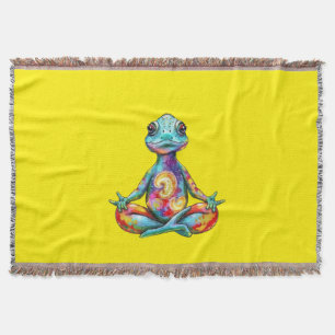The Inner Sun Throw Blanket