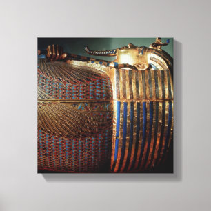 The innermost coffin of Tutankhamun Canvas Print