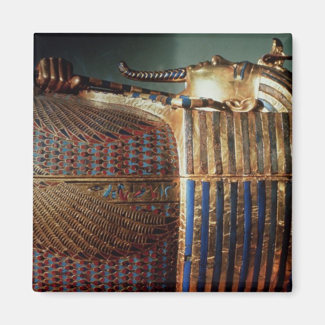 The innermost coffin of Tutankhamun Magnet (Front)
