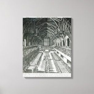 The Inside of Westminster Hall Canvas Print
