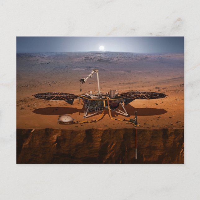 The Insight Lander Postcard (Front)