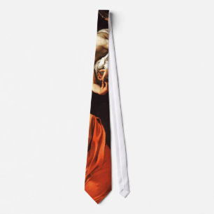 The Inspiration of Saint Matthew, Caravaggio Tie