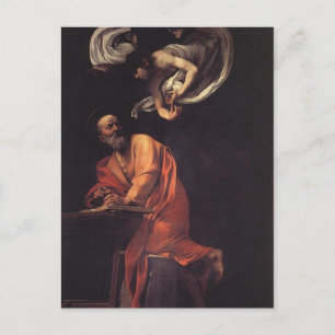 The Inspiration of Saint Matthew Postcard