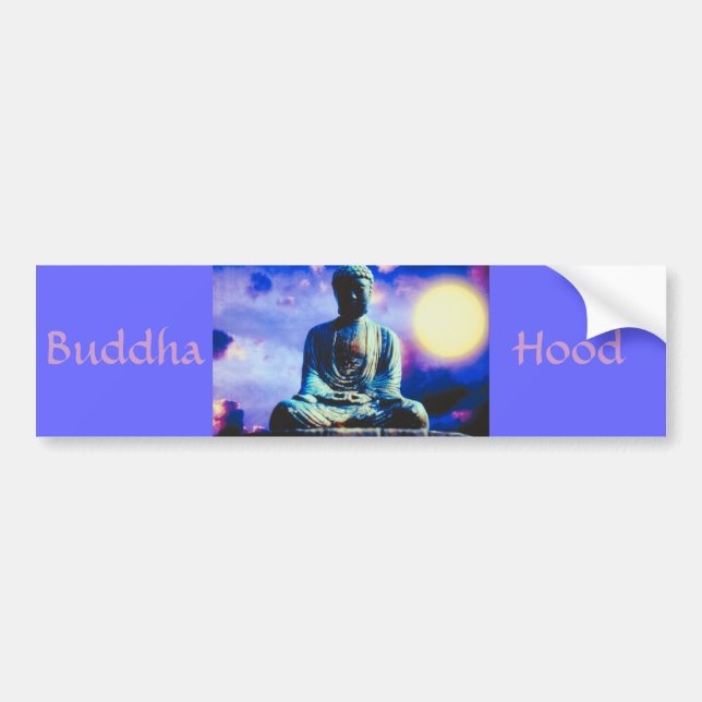 The Inspiring Buddha Bumper Sticker (Front)