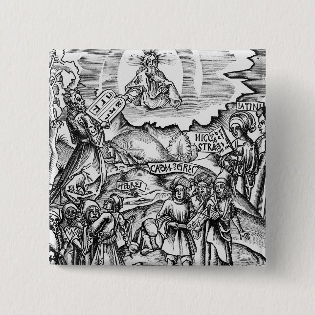 The Institution of Languages 15 Cm Square Badge (Front)