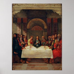 The Institution of the Eucharist, c.1490 Poster