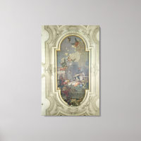 The Institution of the Rosary by St. Dominic (fres