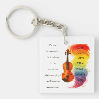 The Instrument That Listens Key Ring
