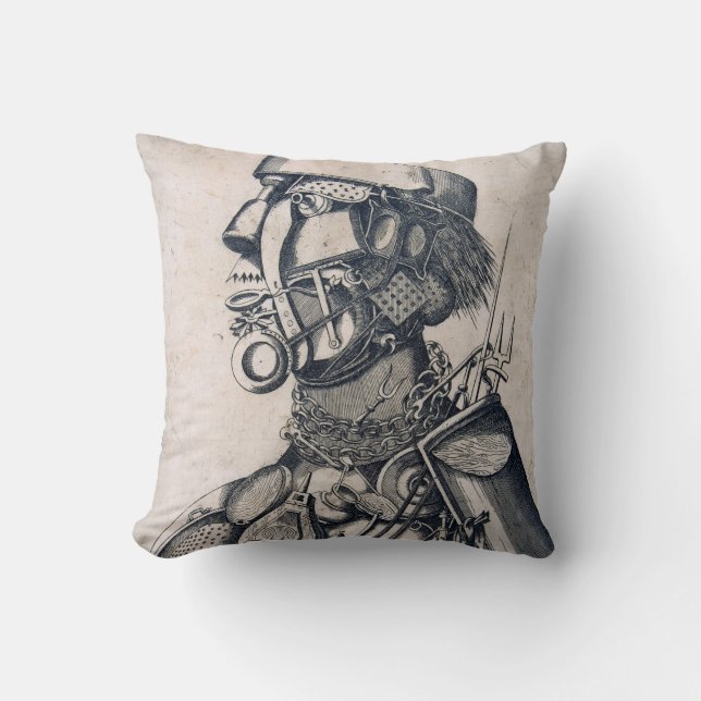 The Instruments of Human Sustenance, Arcimboldo Cushion (Front)