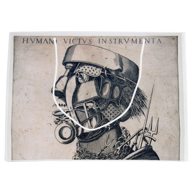 The Instruments of Human Sustenance, Arcimboldo Large Gift Bag (Front)